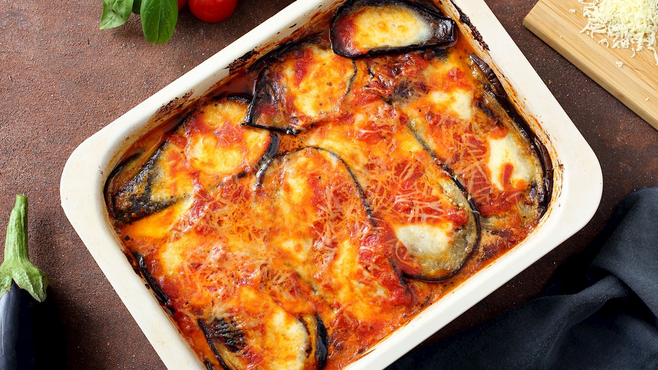 Parmigiana is made with eggs? Yes, real parmigiana is made with eggs