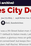 Blues City Deli, TasteAtlas