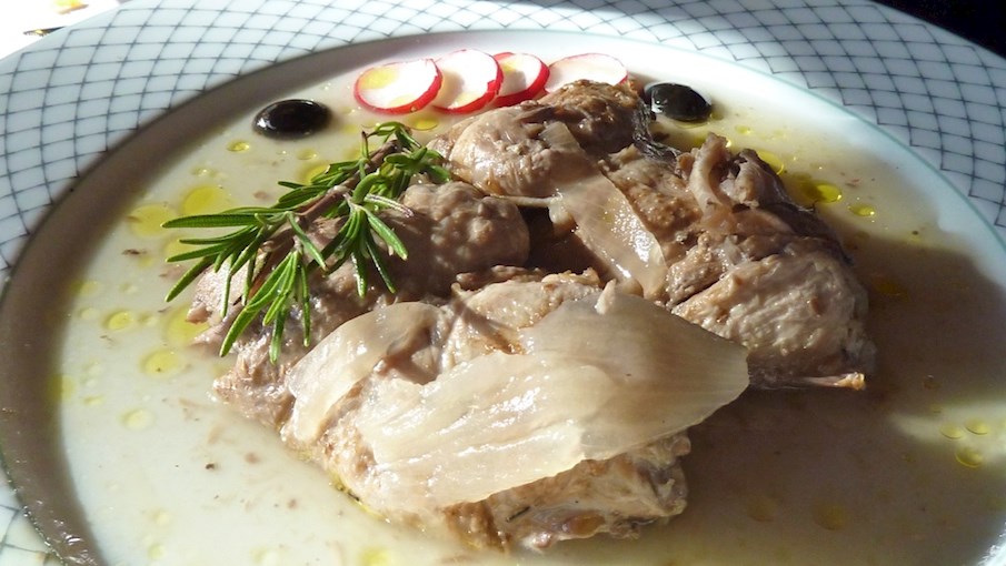 Perdiz escabechada
