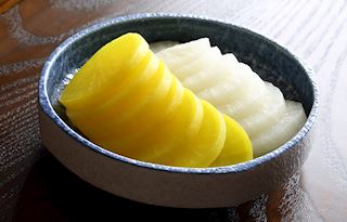 Nozawana (Pickled Leafy Mustard Greens) Onigiri (Rice Ball