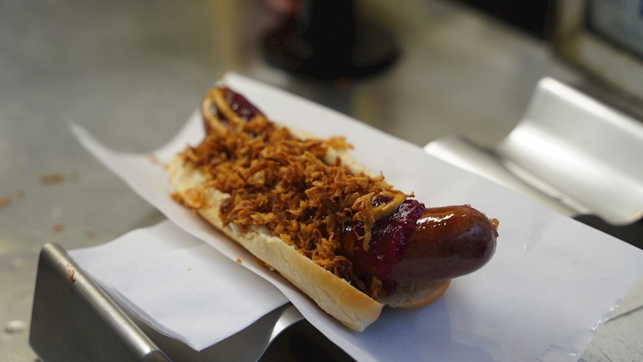 Norwegian Reindeer Hot Dog