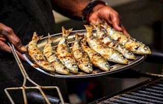 Espetos  Traditional Saltwater Fish Dish From Province of Málaga