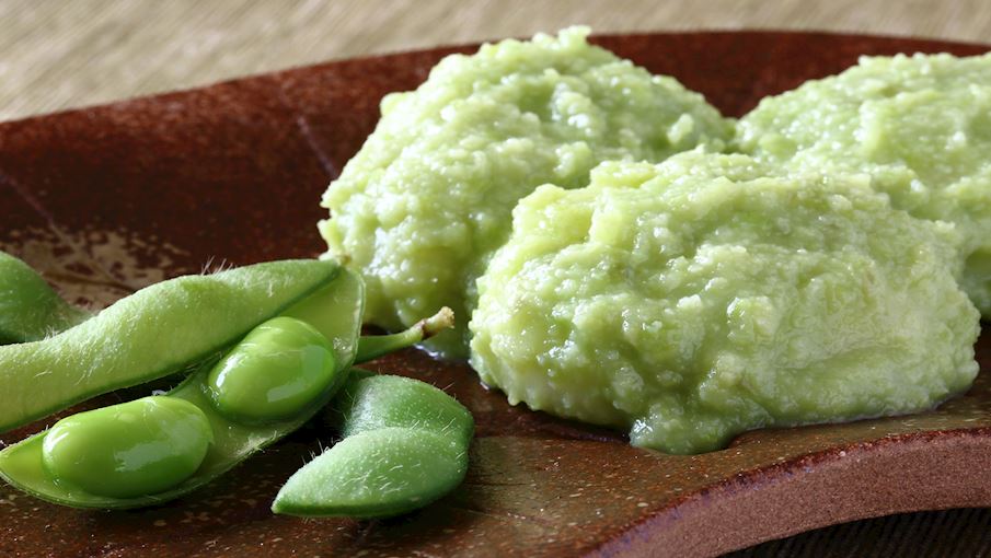 Zunda mochi