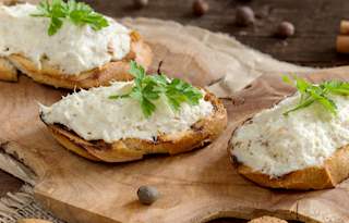 Brandade de morue canapés
