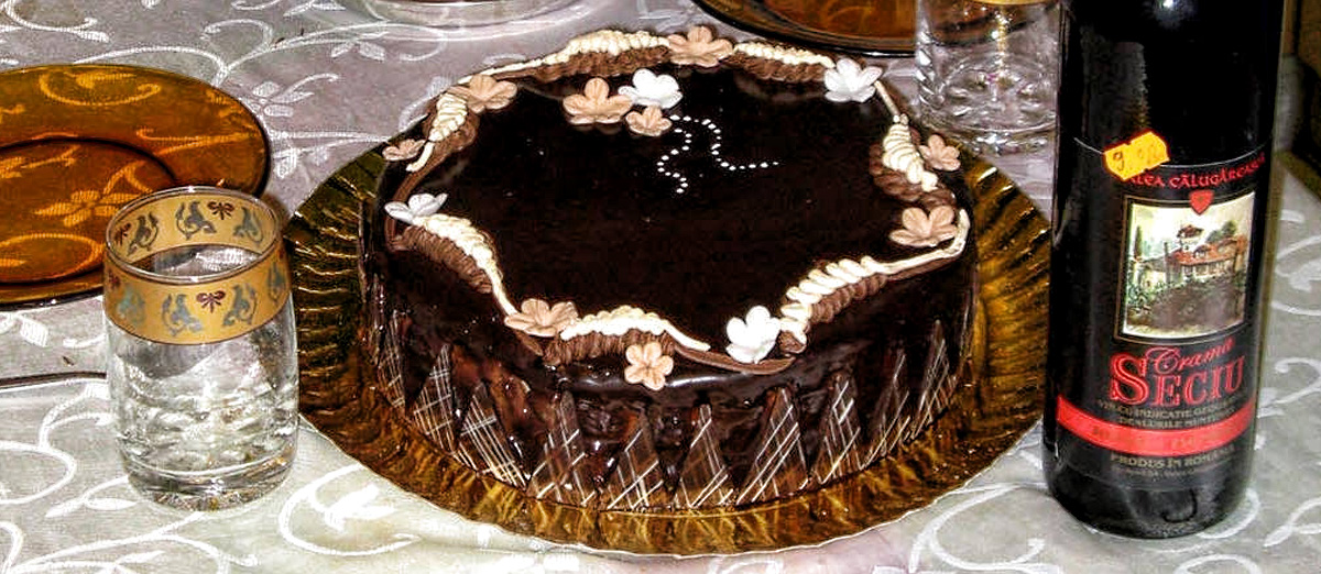 Chocolate Cake with Coconut Balls - ByLena.com