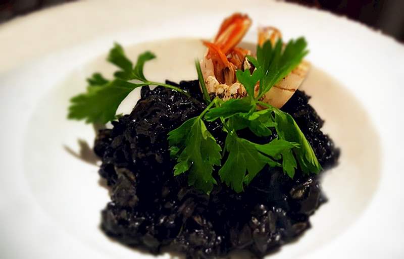 Dark Rice Risotto Recipe Dark Rice Risotto Recipe