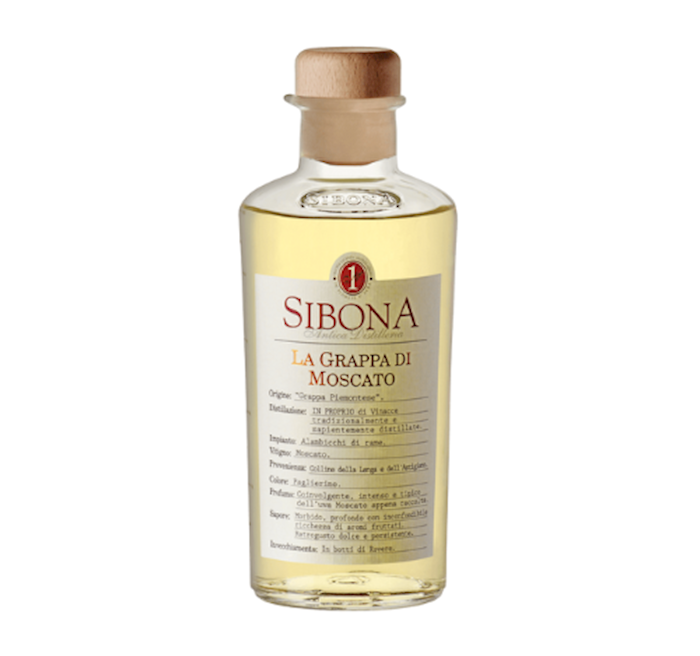 Distilleria Sibona Grappa di Moscato - Best Gourmet Products