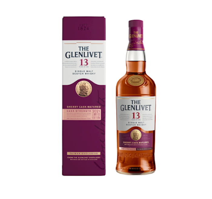 台湾限定 THE GLENLIVET 13年 グラス2個付 The Glenlivet The Glenlivet 13 Years Old Sherry Cask - Best