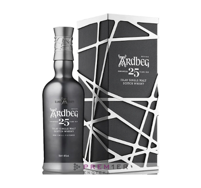 Ardbeg 25 Year Single Malt Whisky 空瓶 箱付き ARDBEG 25 ans 46% - 0.7 - Scotland - Maison du Whisky