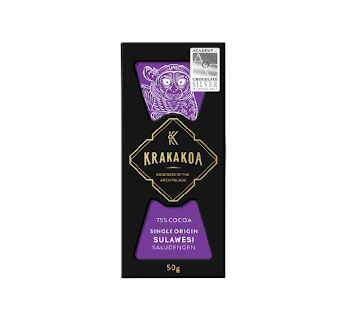 Krakakoa Single Origin 75% Saludengen Sulawesi - Best Gourmet