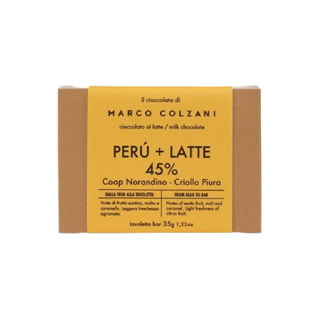 Marco Colzani Perù 45% con Latte - Best Gourmet Products | TasteAtlas