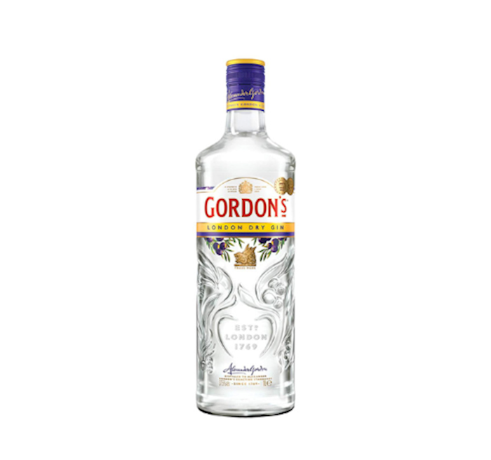 Gordon's Dry Gin 1957年輸入品　レア品？ 裏ラベル逆さ張り！ Gordon's Dry Gin 1957年輸入品 レア品？ 裏ラベル逆さ張り
