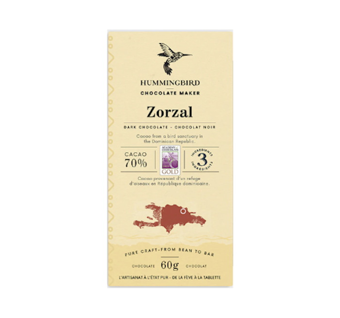 Hummingbird Chocolate Zorzal 70% - Best Gourmet Products | TasteAtlas