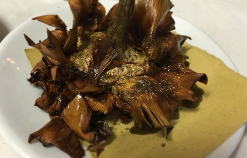 Carciofi Alla Giudía In Sora Margherita TasteAtlas authentic restaurants