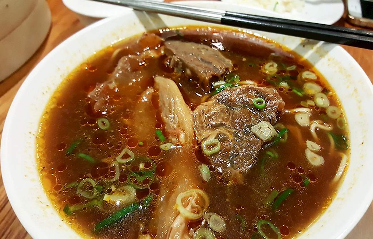 Beef Noodle Soup In Din Tai Fung Taipei TasteAtlas