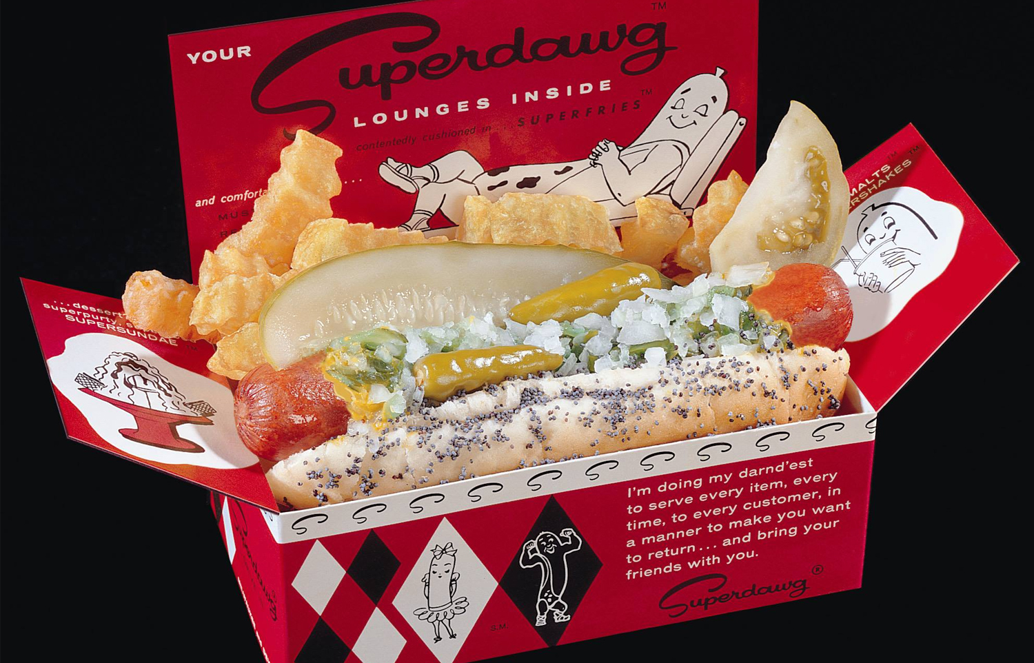 ChicagoStyle Hot Dog In Superdawg TasteAtlas authentic