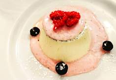 Panna Cotta  Traditional Pudding From Piedmont, Italy