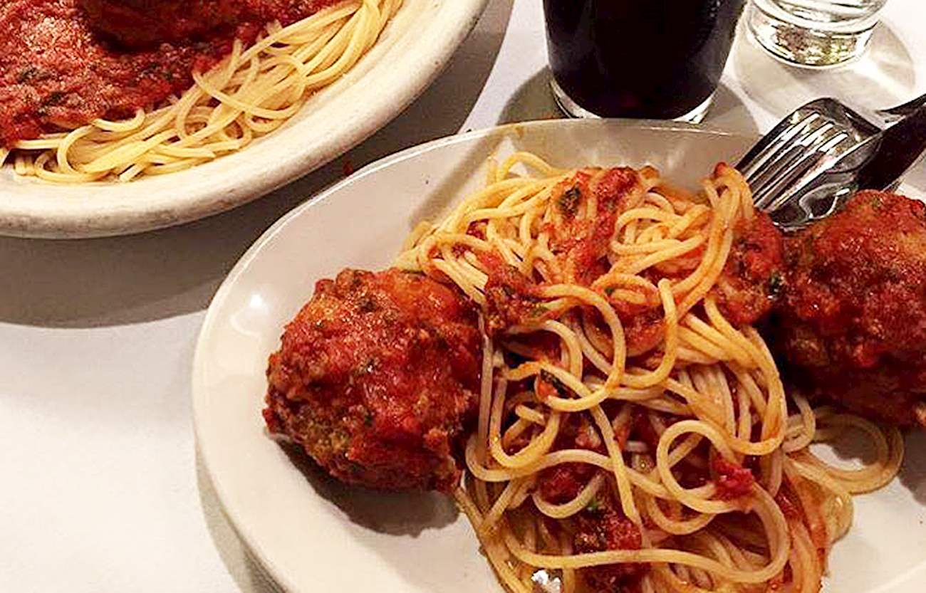 Spaghetti And Meatballs In Carmine's Times Square TasteAtlas