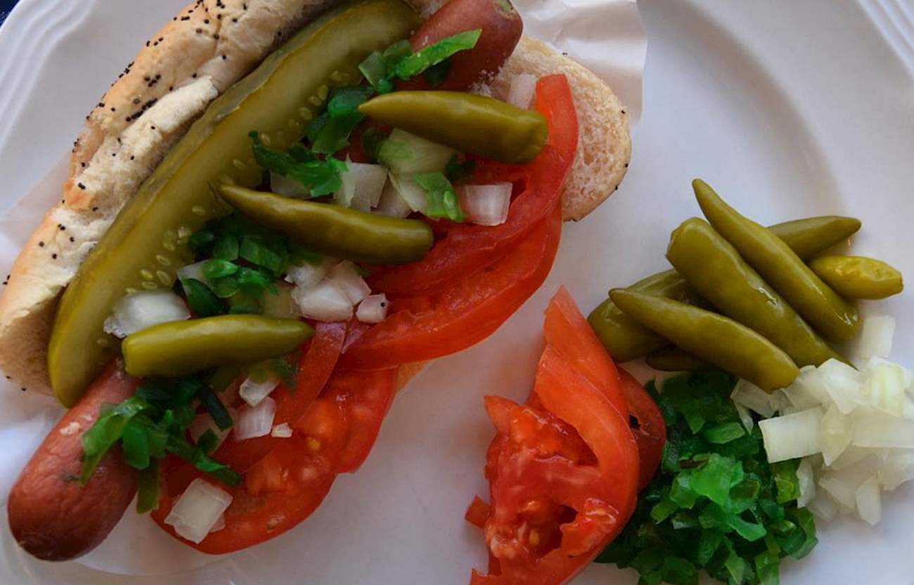 ChicagoStyle Hot Dog In Portillo's TasteAtlas