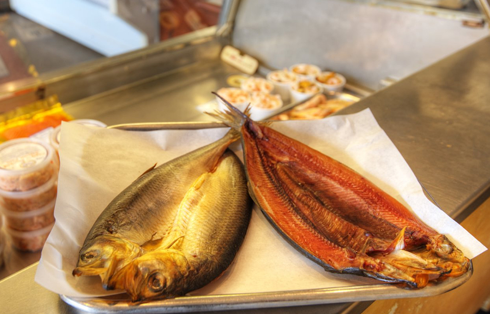 Kippers Traditional Saltwater Fish Dish From Isle of Man, United Kingdom Kippers Traditional Saltwater Fish Dish From Isle of Man, United Kingdom