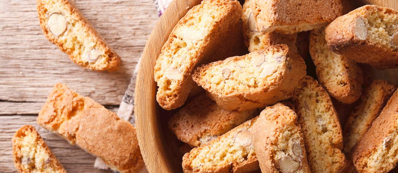 Biscotti Traditional Cookie From Province of Prato, Italy