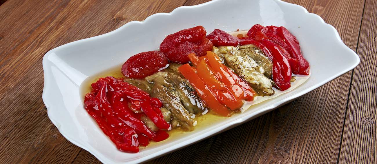 Escalivada Traditional Vegetable Dish From Catalonia, Spain