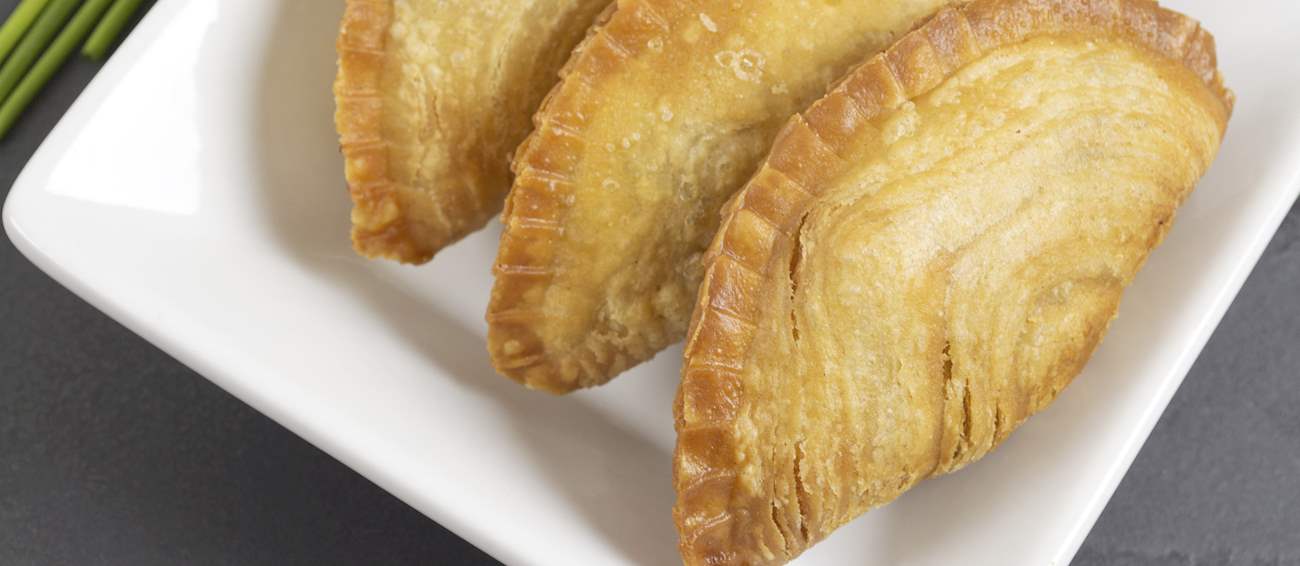 Karipap Traditional Savory Pastry From Malaysia, Southeast Asia