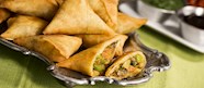 Onion Samosa Traditional Snack From India