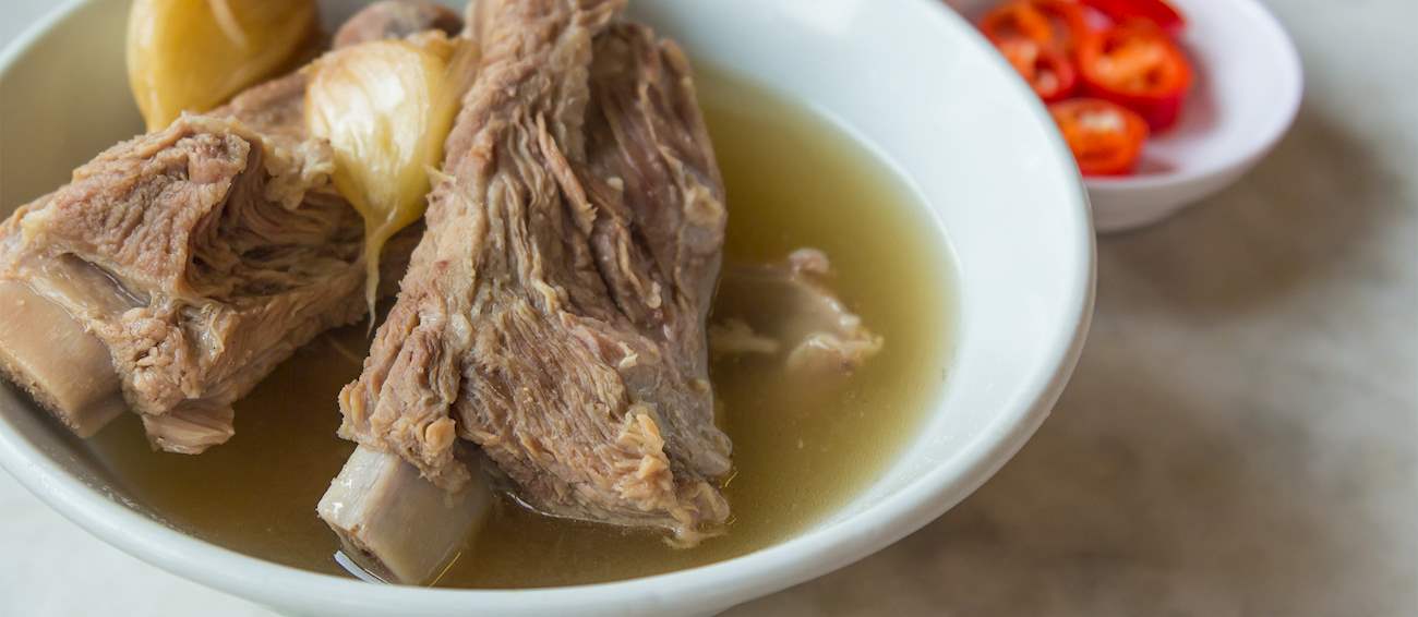 Bak Kut Teh Traditional Meat Soup From Klang, Malaysia