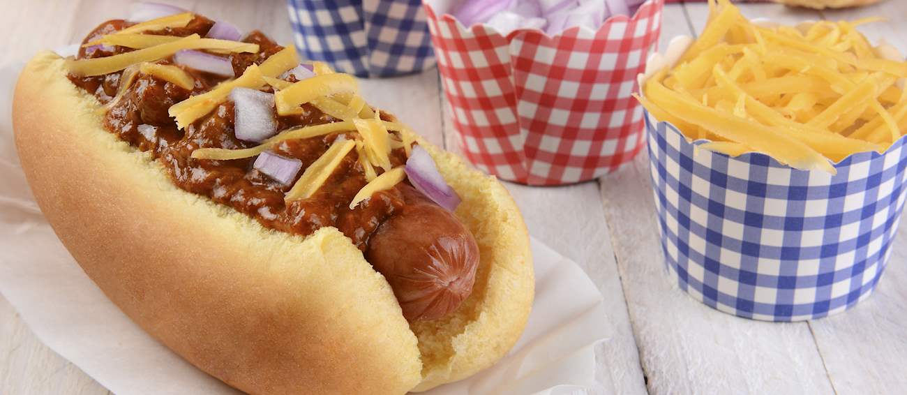 Cheese Dog Traditional Hot Dog From United States of America