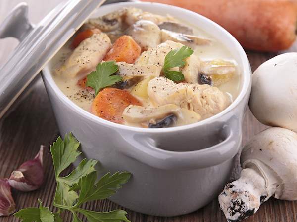 Blanquette De Veau Traditional Stew From France