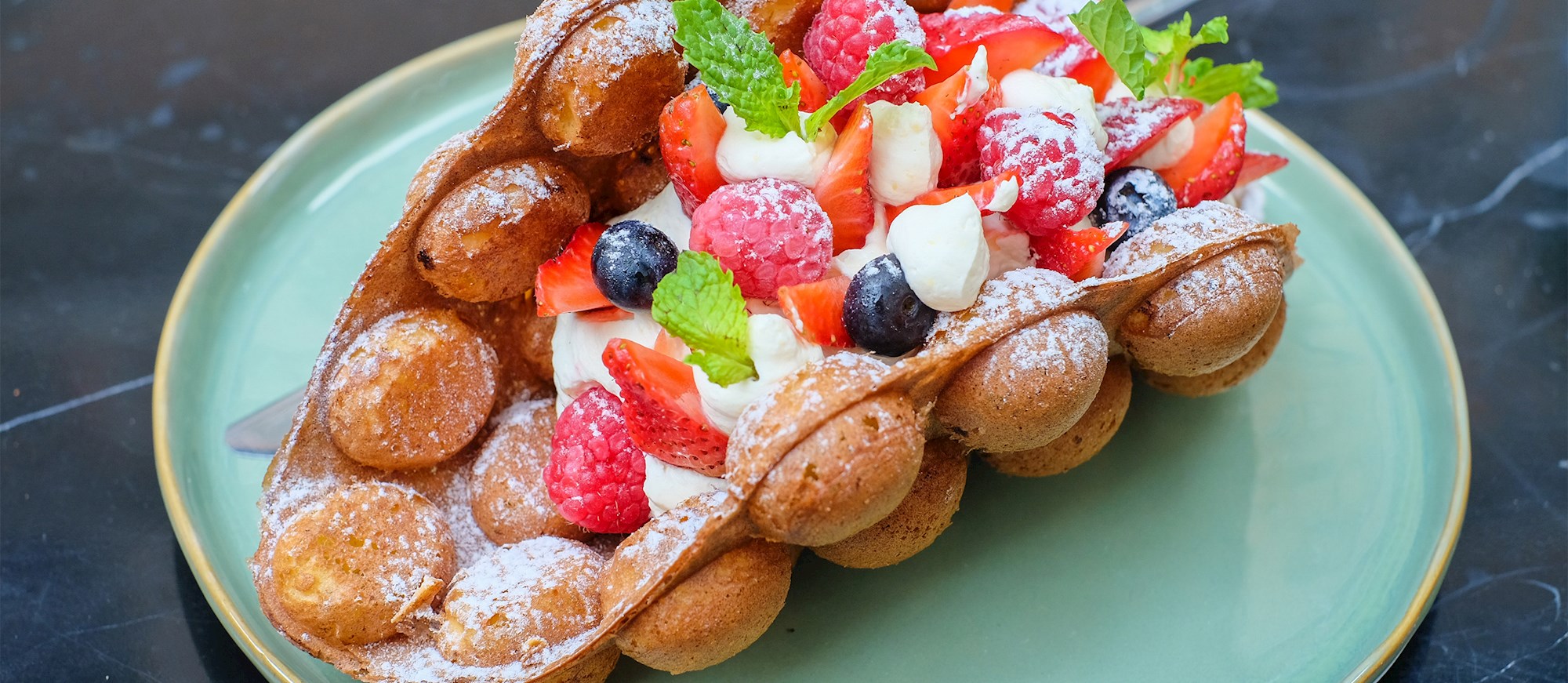 Where to Eat the Best Egg Waffle in the World? TasteAtlas
