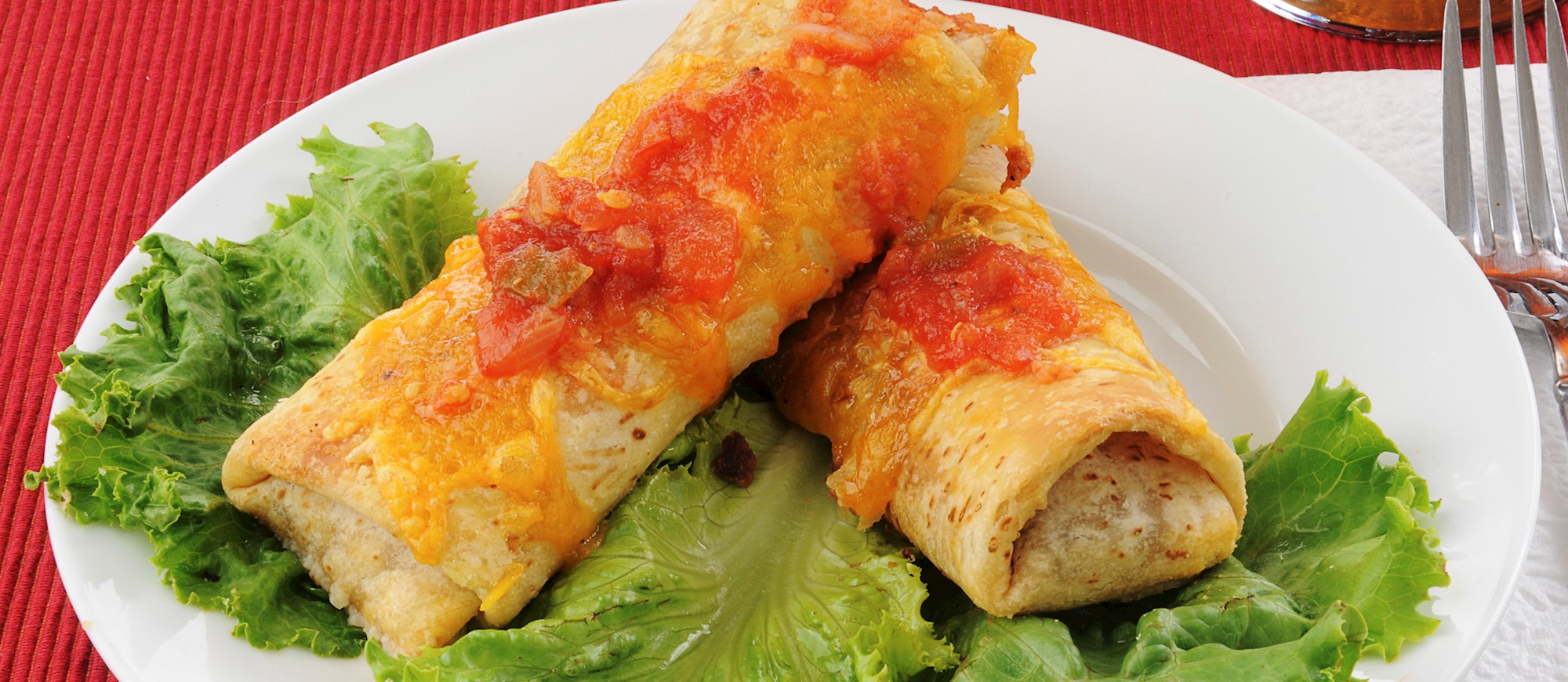 Authentic Mexican Ground Beef Chimichanga Recipe