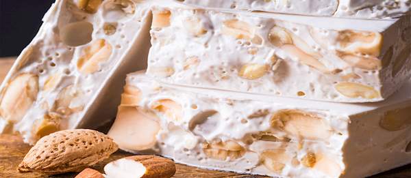 Torrone  Traditional Dessert From Italy, Western Europe