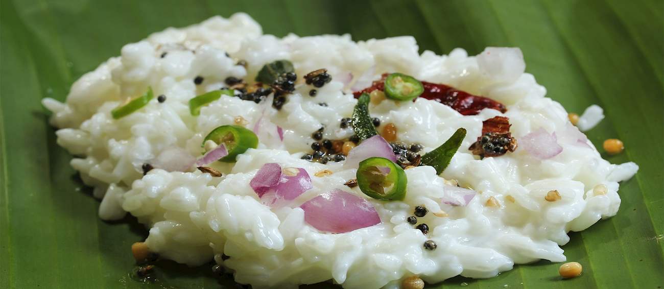 Curd Rice | Traditional Rice Dish From Karnataka, India