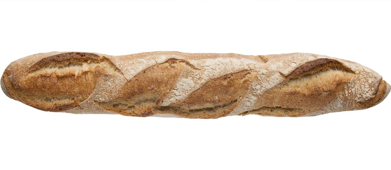Ficelle traditional bread from france