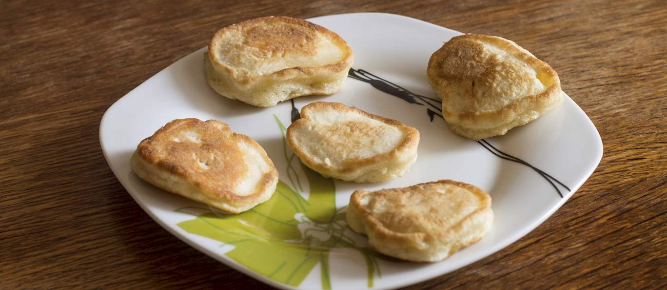 Oladyi Traditional Pancake From Russia, Eastern Europe