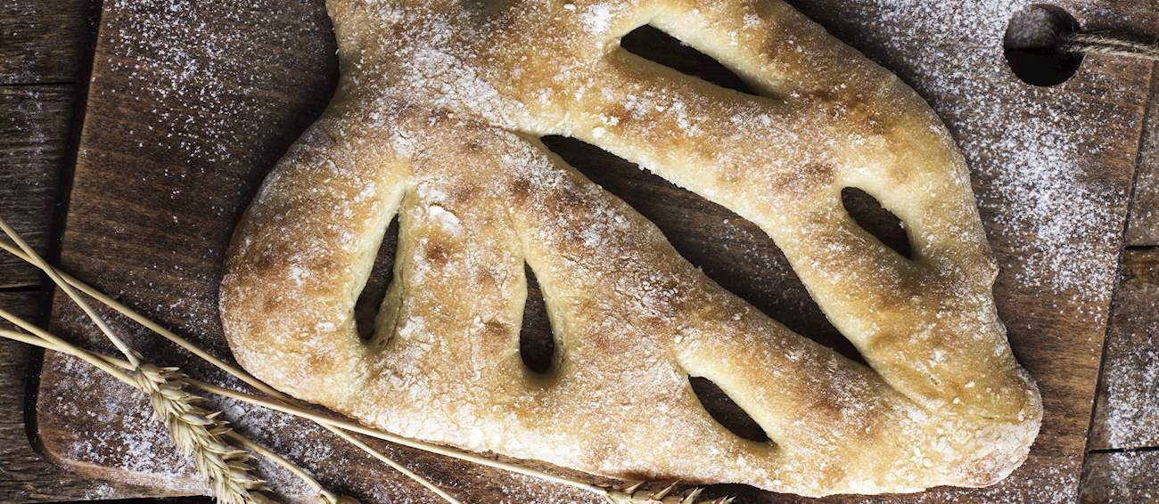 Fougasse Traditional Flatbread From Provence, France
