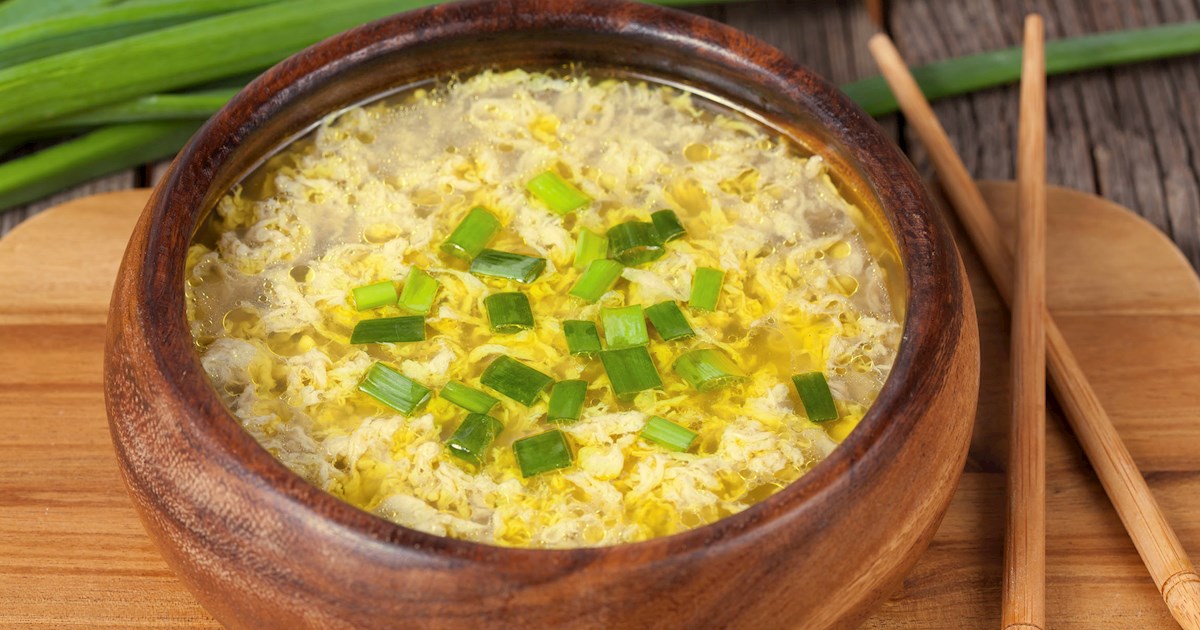 Corn Egg Drop Soup (Chinese Corn Soup) - China Sichuan Food