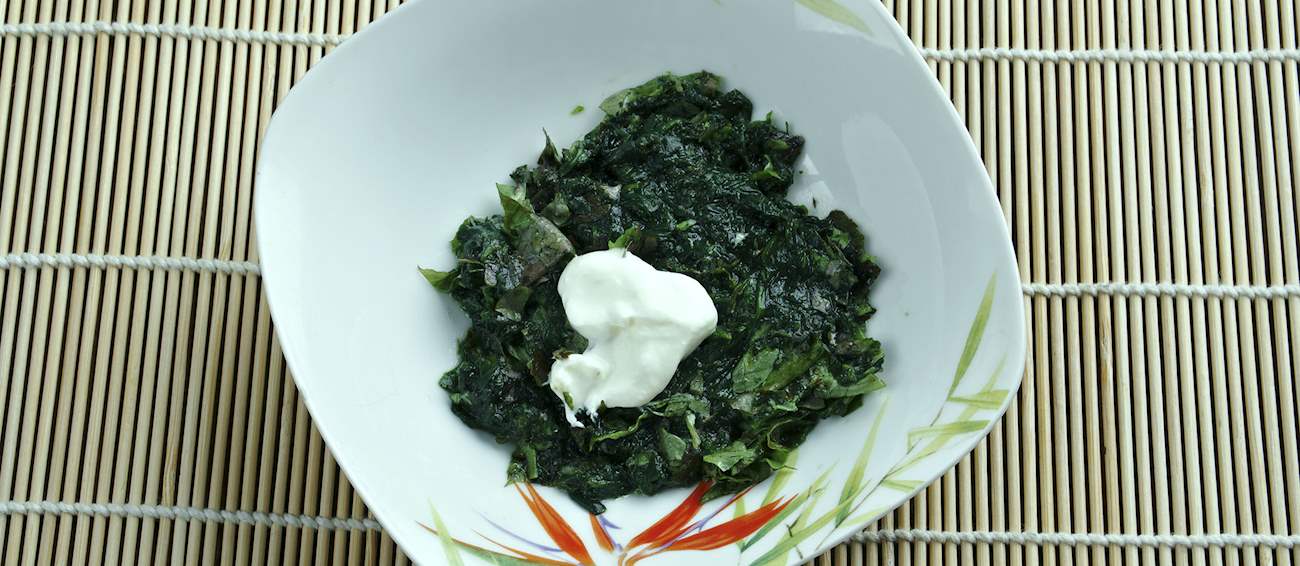 Sarson da Saag | Traditional Vegetable Dish From Punjab, India