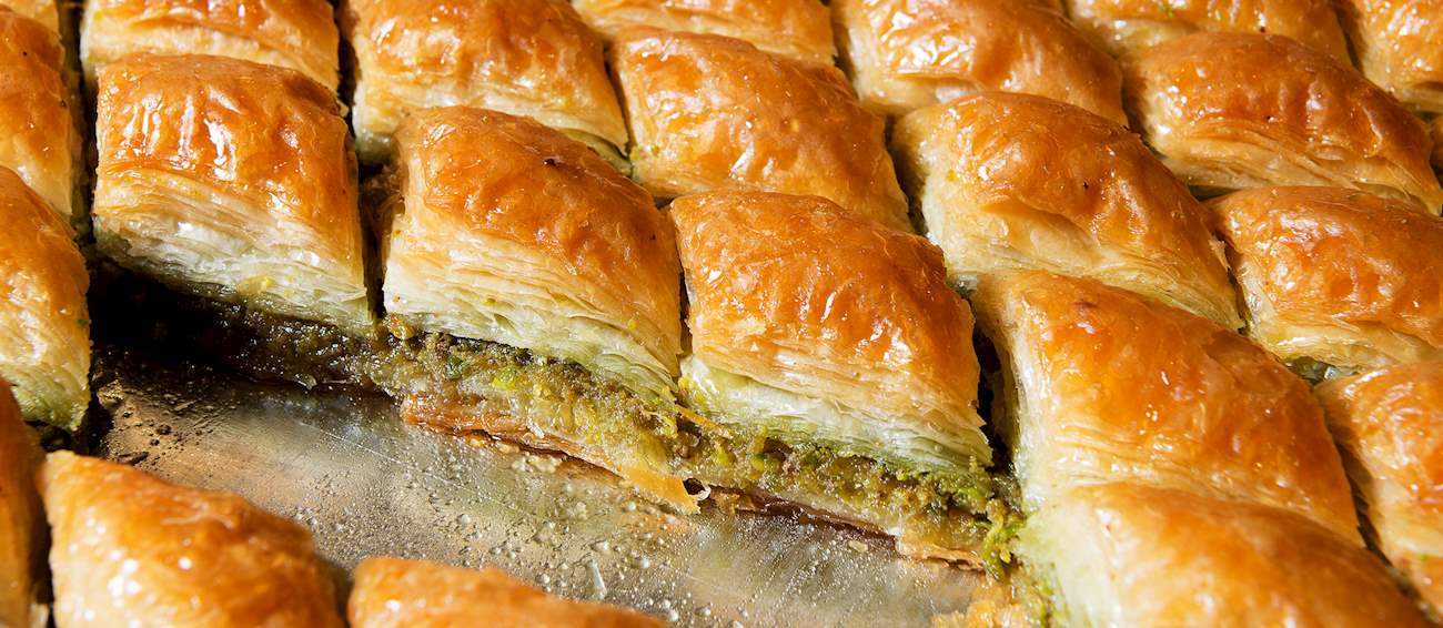 Baklava Traditional Sweet Pastry From Turkiye