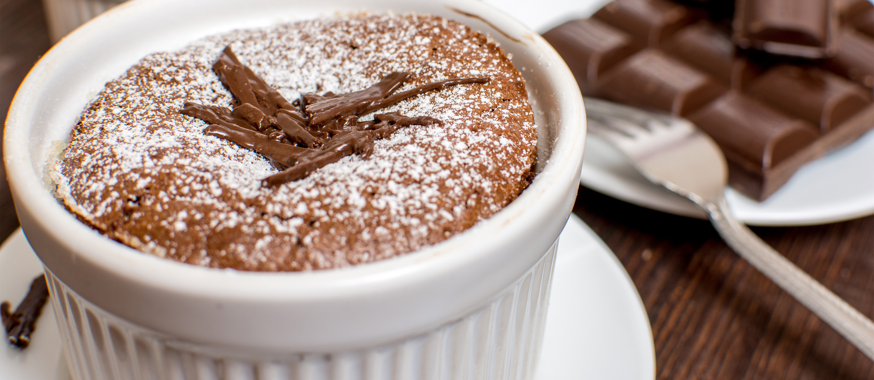 Roy's Chocolate Souffle (Molten Lava cake) - The Girl Who Ate Everything