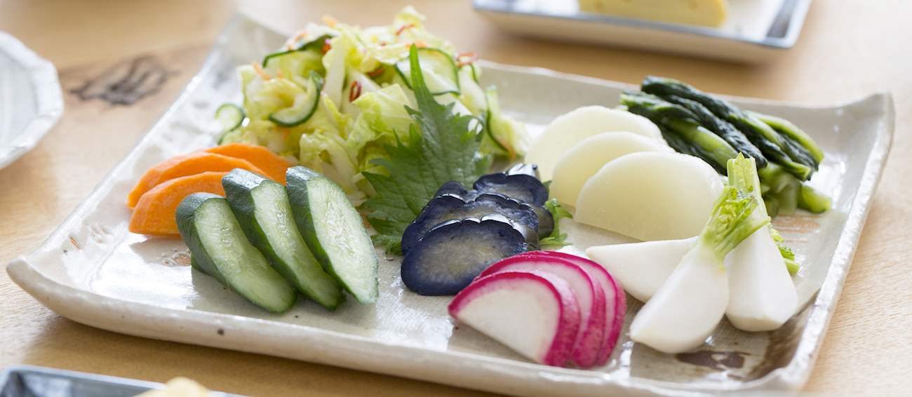 Tsukemono Traditional Side Dish From Japan