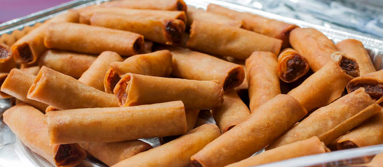 Lumpiang Shanghai | Traditional Snack From Philippines, Southeast Asia