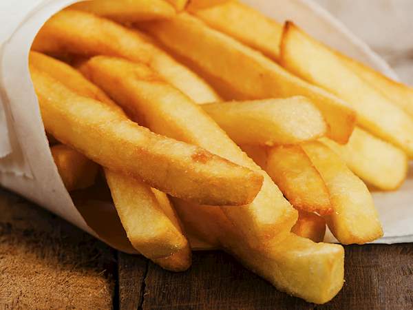 Pommes Frites Traditional Potato Dish From Belgium