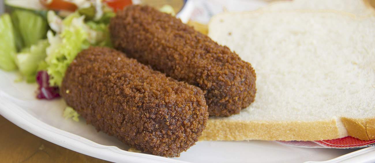 Kroket Traditional Snack From Netherlands