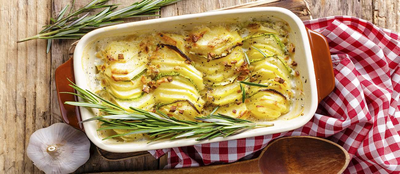 Gratin Traditional Technique From France