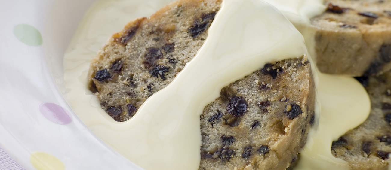 Spotted Dick Traditional Pudding From United Kingdom