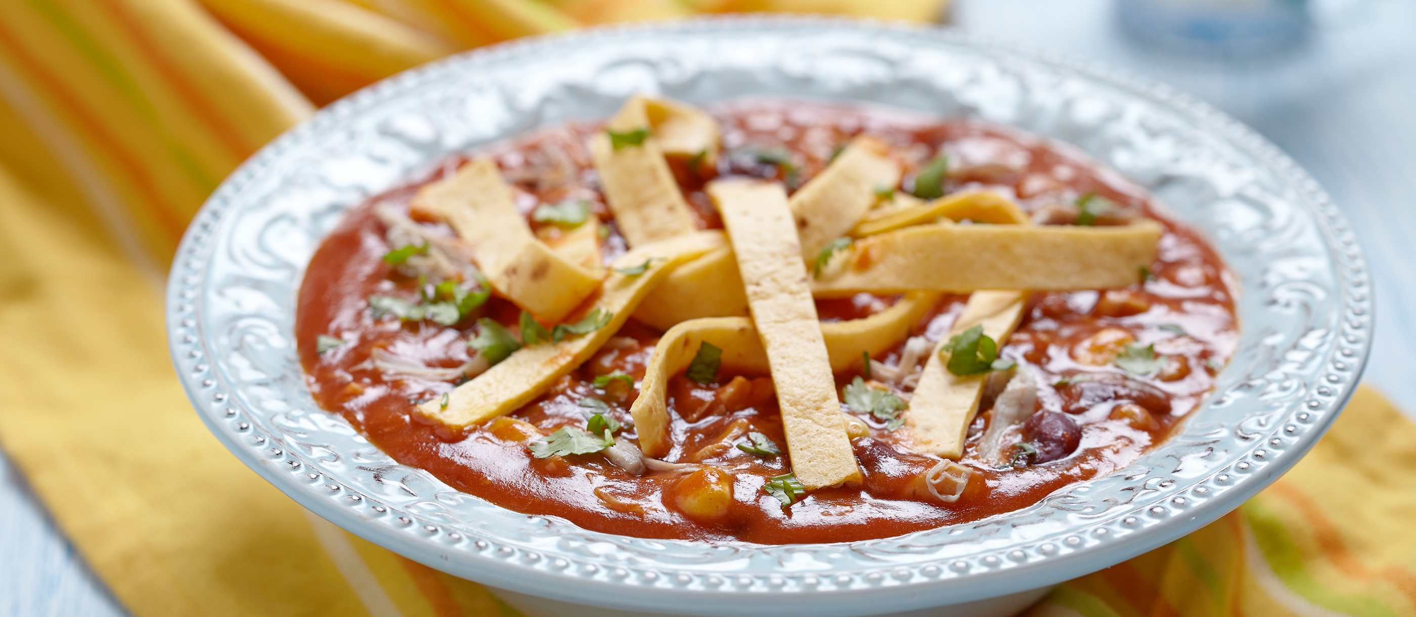 Sopa De Tortilla | Traditional Soup From Mexico