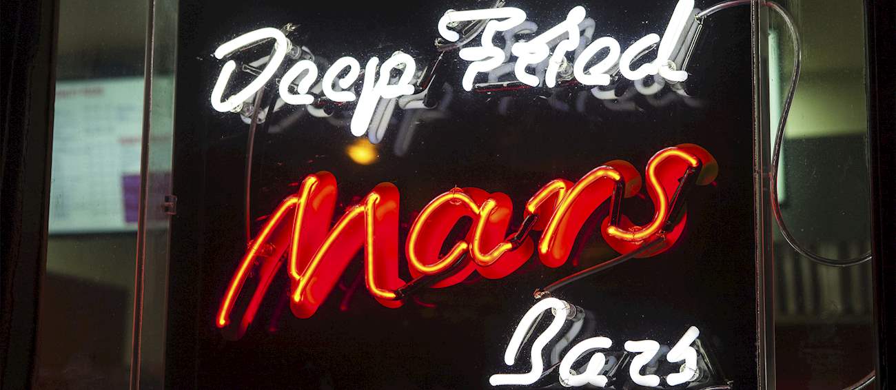 DeepFried Mars Bar Traditional Deepfried Dessert From Stonehaven